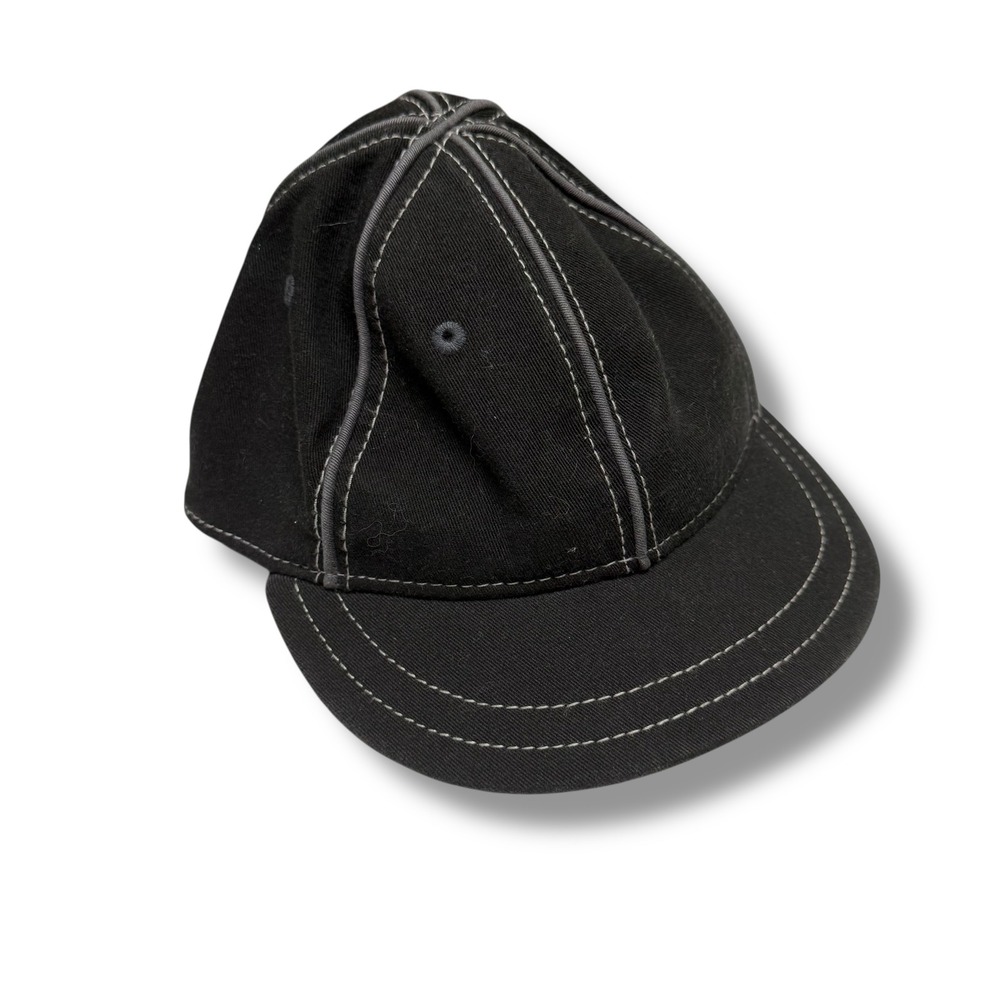 Sand Cassel Kids by Goorin Brothers Gray Contrast Stitch Baseball Cap M/L NEW